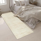 3x10 Washable Runner Rug：Modern Abstract Kitchen Soft Carpet Beige - Image 5
