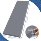 0.8" Thick Kitchen Mat Cushioned Anti Fatigue Rug Comfort Floor Mats - Image 2