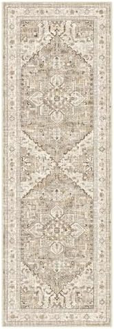 Yamaziot Washable Runner Rug, 2x6 Non-Slip Boho Vintage Hallway Kitchen Rug - Image 2