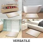 OLANLY Bathroom Runner Rug 59x20, Extra Soft Absorbent Microfiber Bath Rugs - Image 6