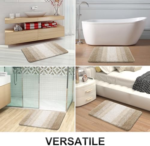 OLANLY Bathroom Runner Rug 44x20, Extra Soft Absorbent Microfiber Bath Rugs - Image 7