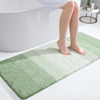 OLANLY Bathroom Runner Rug 47x20, Extra Soft Absorbent Microfiber Bath Rugs by OLANLY