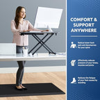 0.8" Thick Kitchen Mat Cushioned Anti Fatigue Rug Comfort Floor Mats - Image 4