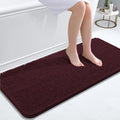 OLANLY Bathroom Runner Rugs 47x20, Extra Soft Absorbent Chenille Bath Rugs by OLANLY