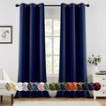 MIULEE Blackout Curtains for Bedroom 2 Panels 40 x 90 Inch Long Navy Blue by MIULEE