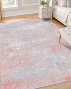 OLANLY 4x6 Washable Area Rug, Soft Non Slip Carpet for Bedroom Living Room by OLANLY
