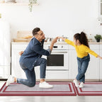 Mattitude Kitchen Mats Set of 2,Cushioned Anti-Fatigue Non-Skid Rug Sets - Image 4