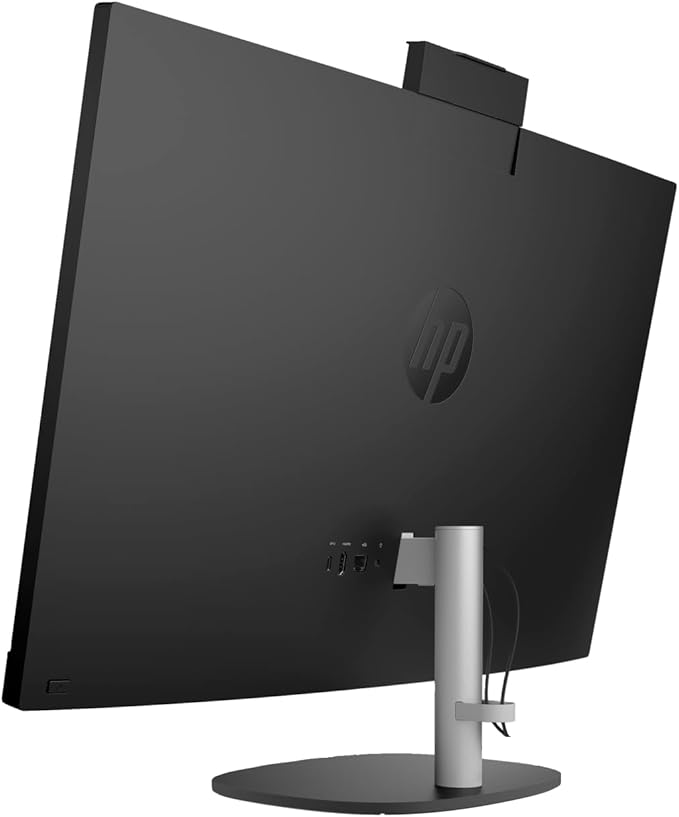 HP 27 FHD IPS AIO PC (Intel 12-Core Ultra 7 255U CPU, 64GB DDR5 RAM, 4TB Gen4 NVMe SSD, W11 Pro, HDMI, RJ45, WiFi 6 + BT 5.4, FHD Webcam, Wireless KB+Mouse) - All in One Touchscreen Business Desktop
