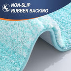 OLANLY Bathroom Runner Rug 54x24, Extra Soft Absorbent Microfiber Bath Rugs - Image 5