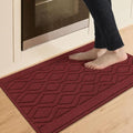 COSY HOMEER Kitchen Rugs and Mats 20"x30" Non Slip Kitchen Mats for Floor by COSYHOMEER