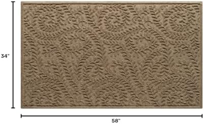 WaterHog Boxwood Front Door Mat Indoor Outdoor Entrance, All-Weather Mats - Image 2