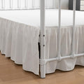 Bed Skirt Full Size Ruffled Bed Skirt with Split Corners by xuandian