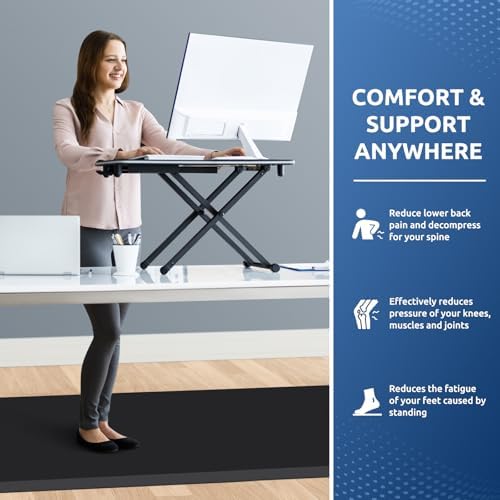 0.8" Thick Kitchen Mat Cushioned Anti Fatigue Rug Comfort Floor Mats - Image 4