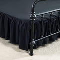Bed Skirt Full Size Ruffled Bed Skirt with Split Corners by xuandian