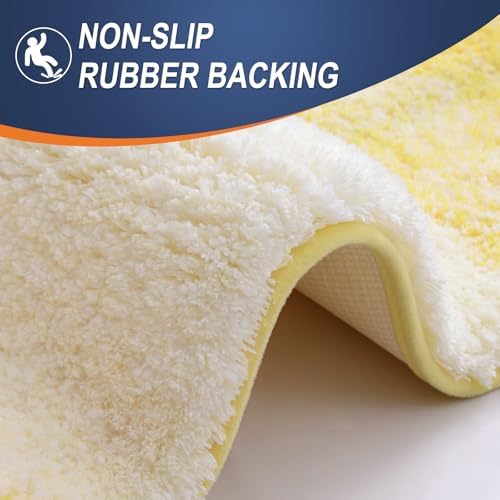 OLANLY Bathroom Runner Rug 44x24, Extra Soft Absorbent Microfiber Bath Rugs - Image 4