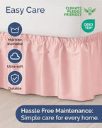 CGK Wrap Around Bed Skirt - College Dorm Room - 15" Inch, Twin/Twin XL - Image 6