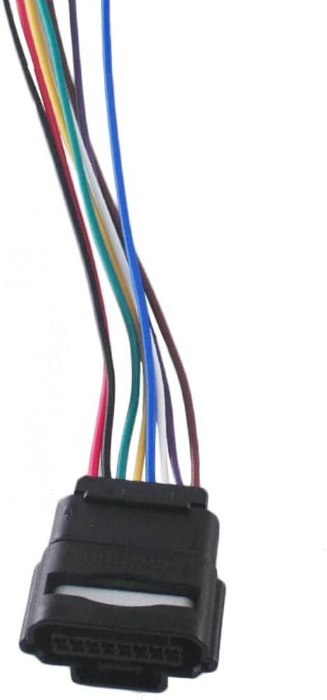 Autowxjq Mass Air Flow Sensor Female Connector Plug Pigtail Harness Compatible with Chevrolet Cadillac GMC