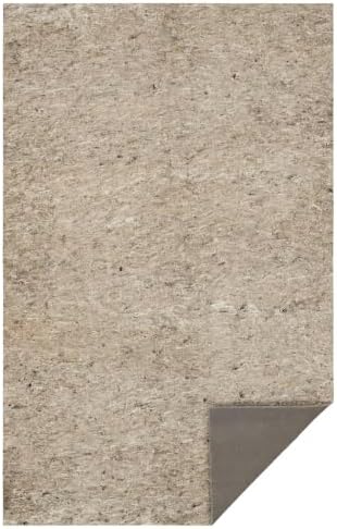 Mohawk Home Non Slip Rug Pad 7' 8" x 10' 4" - 1/2" Thick Felt + Latex Rubber Gripper - Dual Surface Cushion for Hardwood, Carpet, Tile Floors, Made in USA by MohawkHome