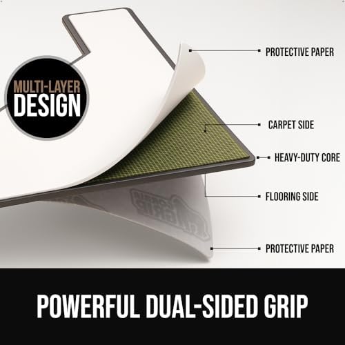 GORILLA GRIP® Extra Wide Rug Grippers for Hardwood Floor, 4 Pack - Image 3