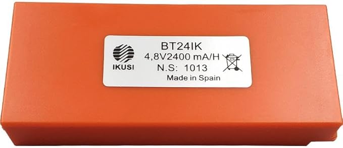 LINHUPAK (2-Pack) BT24IK Battery Replacement IKUS BT20K BT24IK BT27K Universal 4.8V 2400mAh Battery for Lifting Equipment Remote Control Rechargeable Battery