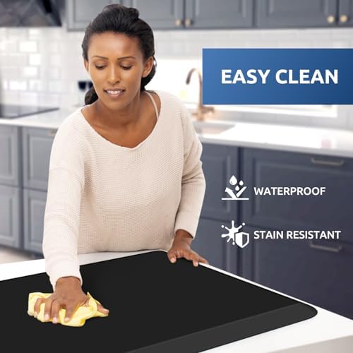 0.8" Thick Kitchen Mat Cushioned Anti Fatigue Rug Comfort Floor Mats - Image 3