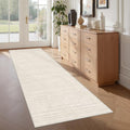 2x6 Runner Rug Non Slip,Washable Hallway Runner Rug,Beige by Restydon