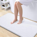 OLANLY Bathroom Runner Rugs 40x24, Extra Soft Absorbent Chenille Bath Rugs by OLANLY