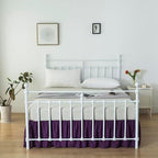 Bed Skirt Full Size Ruffled Bed Skirts with Split Corners - Image 5