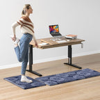 LuxStep Kitchen Mats for Floor,0.47 inch Thicker Cushioned Rug Anti-Fatigue Mats for Kitchen Decor Accessories,Waterproof Non-Slip Mats and Rugs Set for Office,Laundry 17.3"×29"+17.3"×47",Blue - Image 7