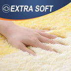 OLANLY Bathroom Runner Rug 54x24, Extra Soft Absorbent Microfiber Bath Rugs - Image 2