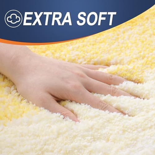 OLANLY Bathroom Runner Rug 40x24, Extra Soft Absorbent Microfiber Bath Rugs - Image 3