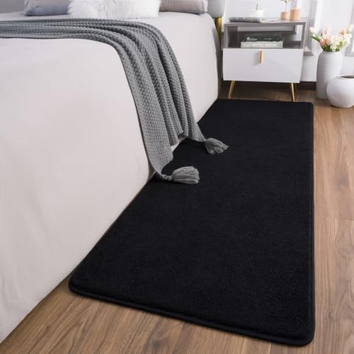 AROGAN 2x6 Runner Rug for Hallway, Long Runner Rugs Non Slip, Black - Image 7