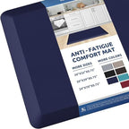 0.8" Thick Kitchen Mat Cushioned Anti Fatigue Rug Comfort Floor Mats by KitchenClouds