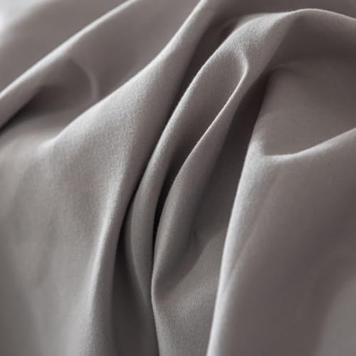 Dorm Room Bed Skirt Twin XL, College Dorm Essentials - Light Grey, 36 Inch - Image 6