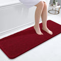 OLANLY Bathroom Runner Rugs 47x17, Extra Soft Absorbent Chenille Bath Rugs by OLANLY