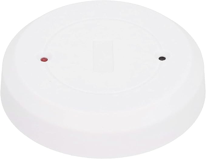 Wired Glass Break Detector Door Window Glass Break Detector Round Break in Sensor Tamper Alarm Ceiling or Wall Mount