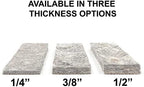 Mohawk Home Non Slip Rug Pad 8' Round - 1/2" Thick Felt + Latex Rubber Gripper - Dual Surface Cushion for Hardwood, Carpet, Tile Floors, Made in USA - Image 5