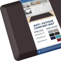 0.8" Thick Kitchen Mat Cushioned Anti Fatigue Rug Comfort Floor Mats by KitchenClouds