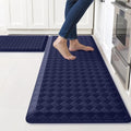 TranquilRelax 4/5 Inch Cushioned Anti Fatigue Kitchen Mats for Floor, Blue by Unknown
