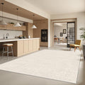 6x9 Area Rugs for Living Room,Large Washable Rug,Beige by Restydon