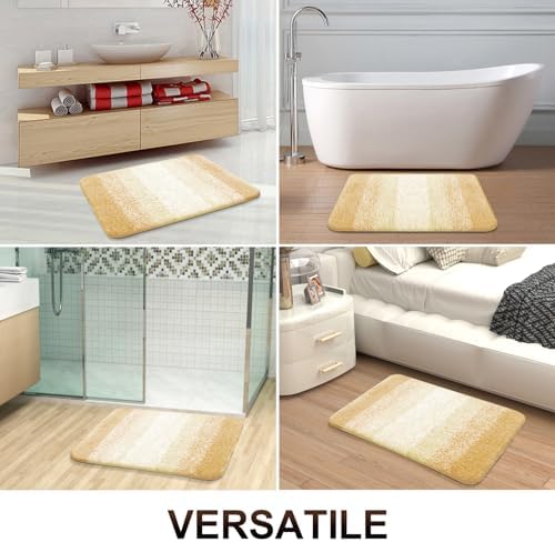 OLANLY Bathroom Runner Rug 45x27, Extra Soft Absorbent Microfiber Bath Rugs - Image 7