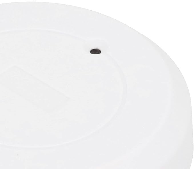Glass Break Detector, 9-16V DC Wired Glass Break Detector Round Shape Door Window Break in Sensor with Tamper Alarm Ceiling and Wall Mount for Home Door and Window Security