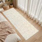 2'6''x10' Hallway Washable Runner Rug: Kitchen Carpet Retro Beige - Image 3