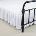 Bed Skirt Full Size Ruffled Bed Skirt with Split Corners by xuandian