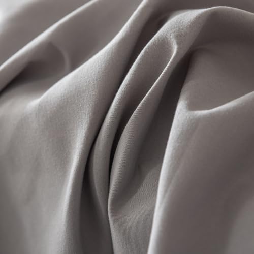 Dorm Room Bed Skirt Twin XL, College Dorm Essentials - Light Grey, 42 Inch - Image 4