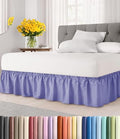 CGK Wrap Around Bed Skirt - College Dorm Room - 18" Inch, Twin/Twin XL by CGKUnlimited