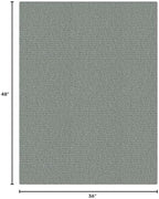 EARTHALL Washable Rugs for Entryway, Non Slip Aear Rug, 3x4 Ft, Green/Grey - Image 2