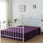 Bed Skirt Full Size Ruffled Bed Skirts with Split Corners by xuandian