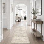 2x5 Washable Runner Rug：Modern Abstract Soft Carpet Brown Beige - Image 5