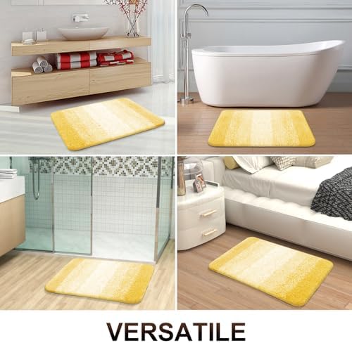 OLANLY Bathroom Runner Rug 54x24, Extra Soft Absorbent Microfiber Bath Rugs - Image 6